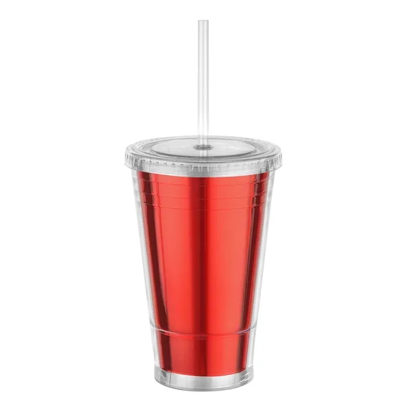 16 oz Slurpy Metallic Tumbler - 16 oz Slurpy Metallic Tumbler - Image 7 of 18