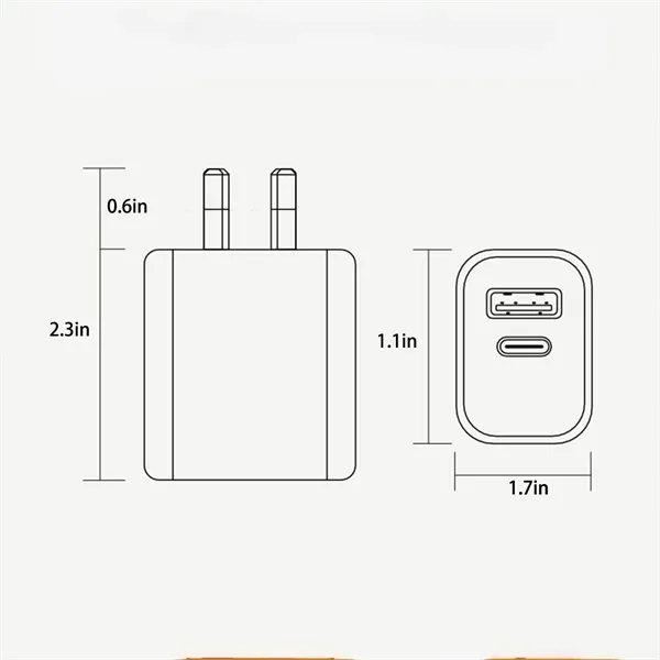 PD20W Fast Charging Head Quick Charger qc3.0 - PD20W Fast Charging Head Quick Charger qc3.0 - Image 1 of 4