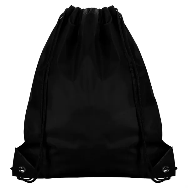 210D Polyester Drawstring Backpack With PU Corners - 210D Polyester Drawstring Backpack With PU Corners - Image 2 of 19