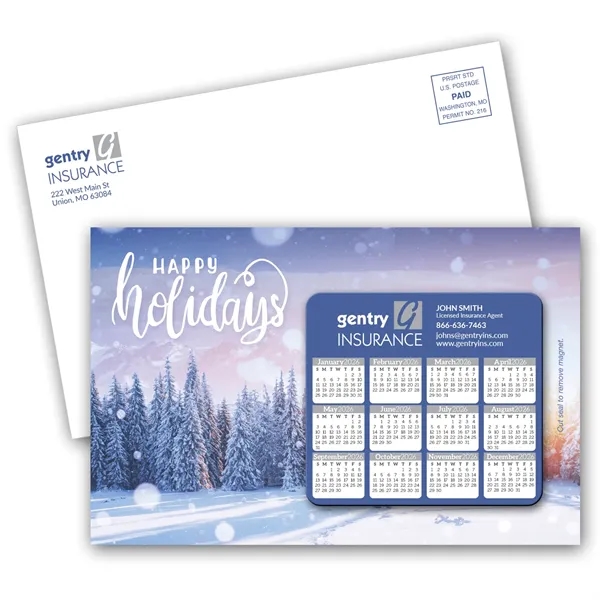 SuperSeal Laminated Card With Calendar Magnet - SuperSeal Laminated Card With Calendar Magnet - Image 0 of 0