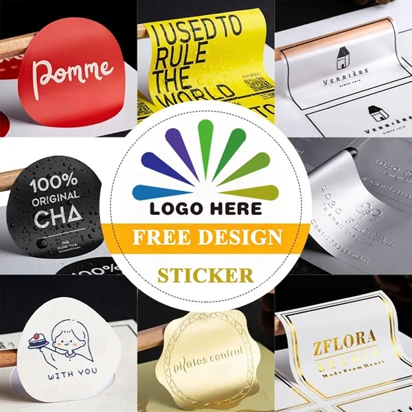 2" x 2" Round Waterproof Label Sticker - 2" x 2" Round Waterproof Label Sticker - Image 0 of 2