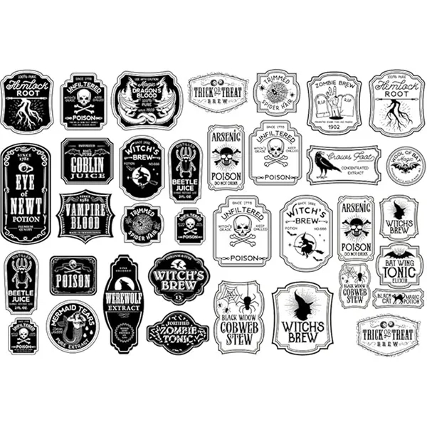 2" x 2" Round Waterproof Label Sticker - 2" x 2" Round Waterproof Label Sticker - Image 2 of 2