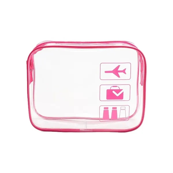Clear PVC Toiletry Bags for Travel Gifts - Clear PVC Toiletry Bags for Travel Gifts - Image 9 of 10