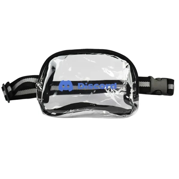 Custom Oakland Clear Belt Bag