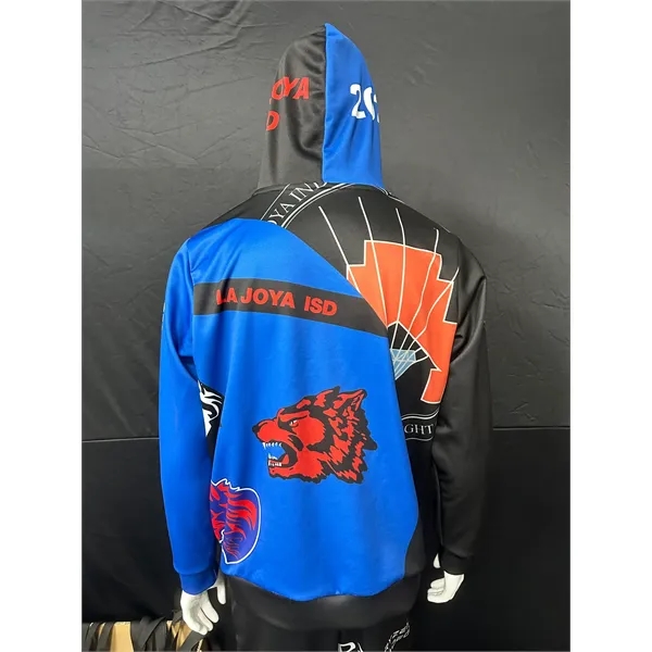 Full Zipper Hoodie (Full Dye Sublimation) - Full Zipper Hoodie (Full Dye Sublimation) - Image 2 of 2