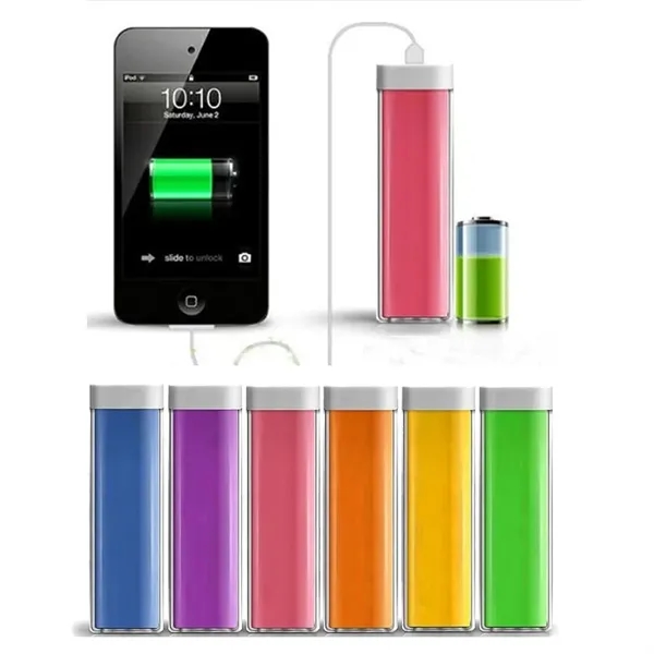 Mini Portable Pocket Lipstick Powerbank Charger Power Bank - Mini Portable Pocket Lipstick Powerbank Charger Power Bank - Image 2 of 5