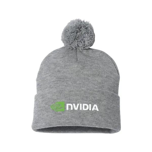 Sportsman 12" Pom-Pom Knit Beanie - Sportsman 12" Pom-Pom Knit Beanie - Image 6 of 30
