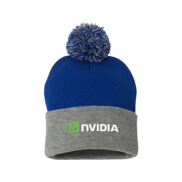 Sportsman 12" Pom-Pom Knit Beanie - Sportsman 12" Pom-Pom Knit Beanie - Image 18 of 30