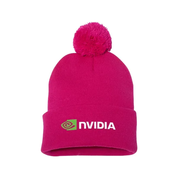 Sportsman 12" Pom-Pom Knit Beanie - Sportsman 12" Pom-Pom Knit Beanie - Image 22 of 30