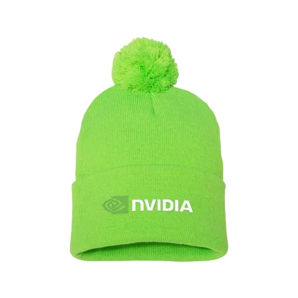 Sportsman 12" Pom-Pom Knit Beanie - Sportsman 12" Pom-Pom Knit Beanie - Image 23 of 30