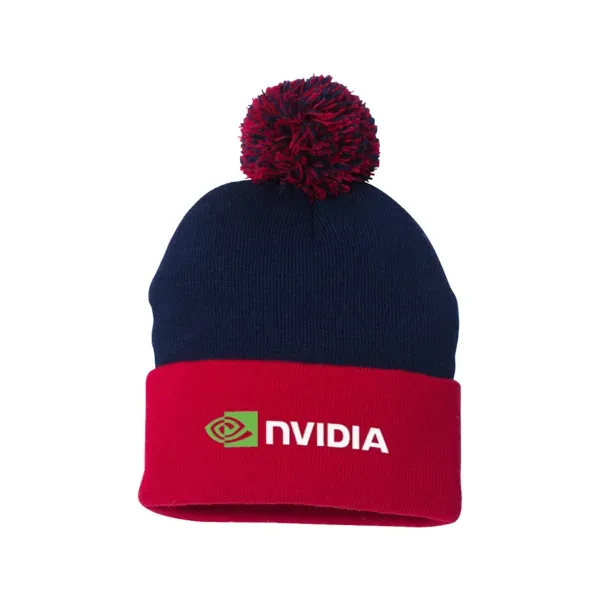 Sportsman 12" Pom-Pom Knit Beanie - Sportsman 12" Pom-Pom Knit Beanie - Image 26 of 30