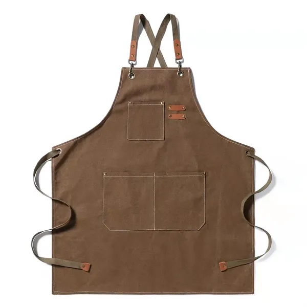 Chef  For Men And Women Cotton Canvas Aprons - Chef  For Men And Women Cotton Canvas Aprons - Image 4 of 7
