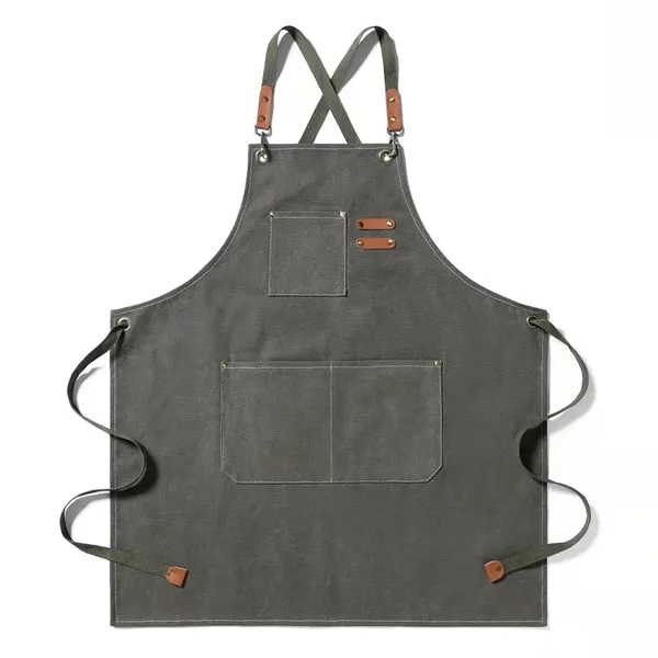 Chef  For Men And Women Cotton Canvas Aprons - Chef  For Men And Women Cotton Canvas Aprons - Image 5 of 7