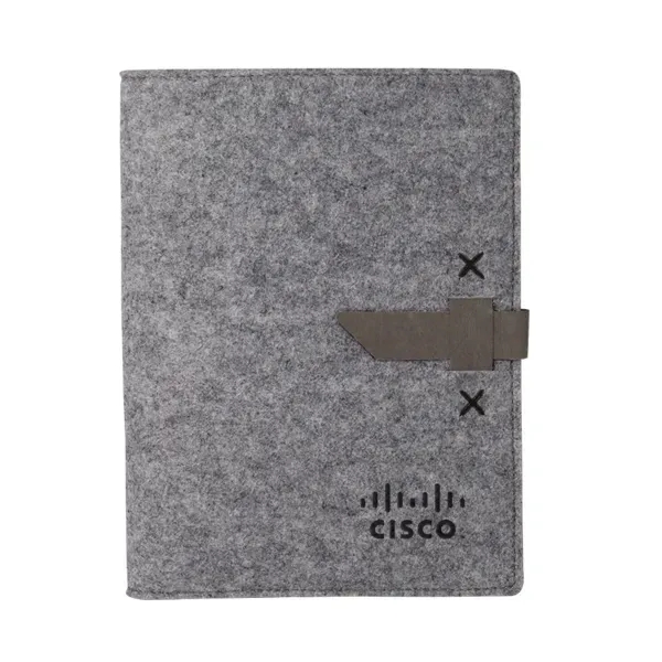 Felt Padfolio - Felt Padfolio - Image 2 of 4