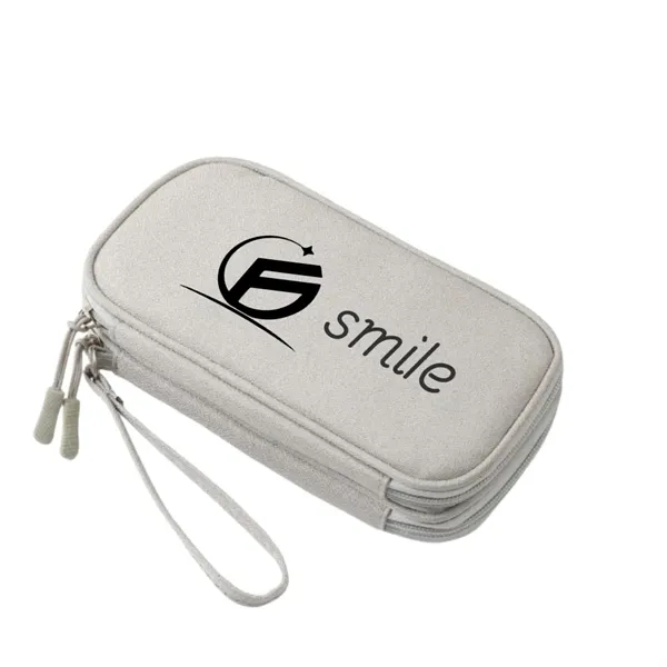 Travel Cable Organizer Pouch - Electronic Accessories Case - Travel Cable Organizer Pouch - Electronic Accessories Case - Image 5 of 6