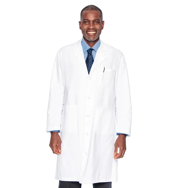 Landau - Essential Lab Coats - Men's Three-Pocket 100% Co... - Landau - Essential Lab Coats - Men's Three-Pocket 100% Co... - Image 0 of 2