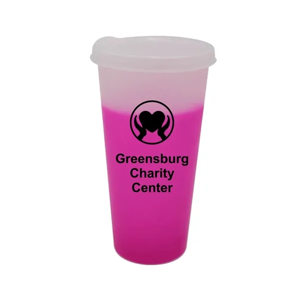 Mood™ 26 oz. Tumbler with Lid - Mood™ 26 oz. Tumbler with Lid - Image 10 of 14
