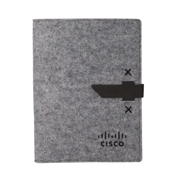 Custom Felt Padfolio
