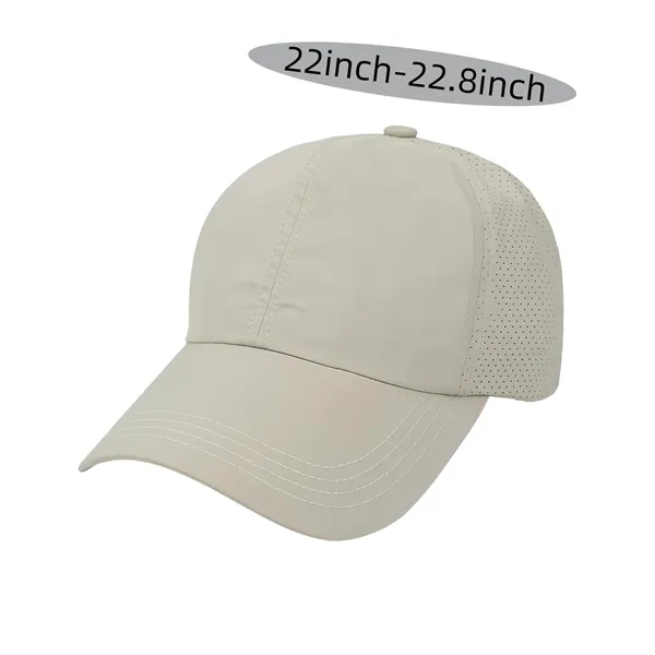 Quick Drying Criss Cross Ponytail Cap - Quick Drying Criss Cross Ponytail Cap - Image 5 of 5