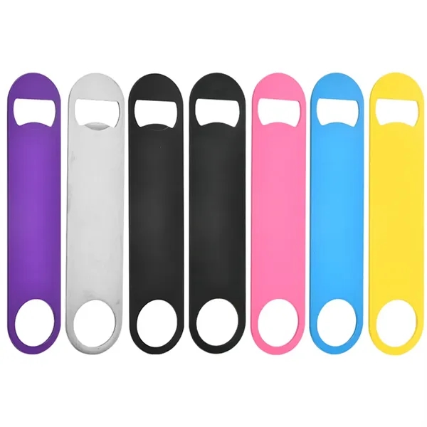 7 Inches Large Colorful Beer Bottle Openers Stainless Steel - 7 Inches Large Colorful Beer Bottle Openers Stainless Steel - Image 0 of 8