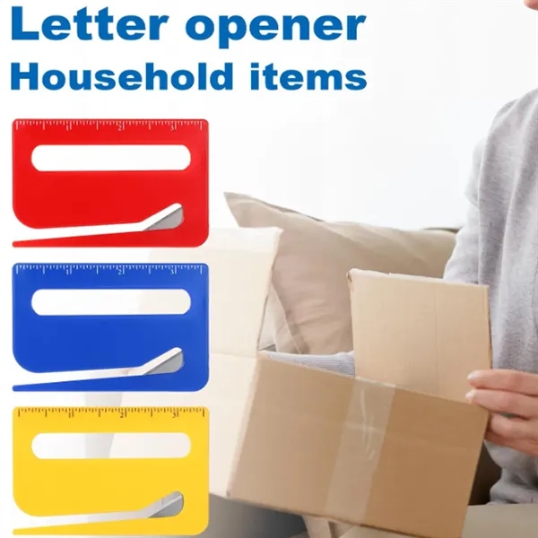 Letter Opener W/ Ruler And Magnifier - Letter Opener W/ Ruler And Magnifier - Image 2 of 3