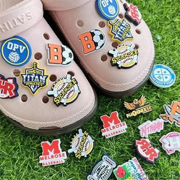 2D Custom-Molded Clog Shoe Charms - 2D Custom-Molded Clog Shoe Charms - Image 0 of 2