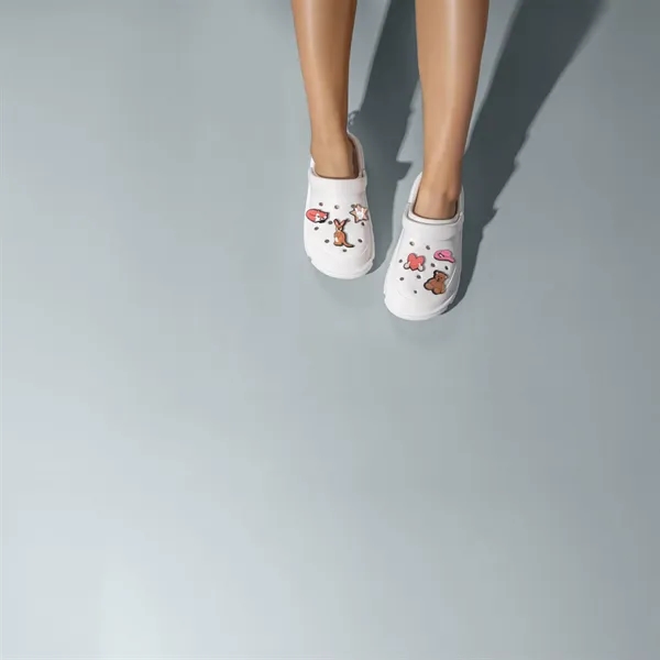 2D Custom-Molded Clog Shoe Charms - 2D Custom-Molded Clog Shoe Charms - Image 2 of 2