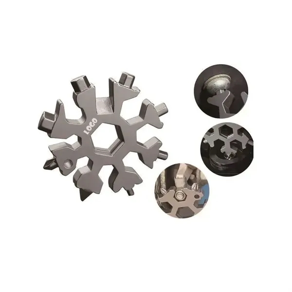18-in-1 Snowflake Multi-Tool - 18-in-1 Snowflake Multi-Tool - Image 0 of 0