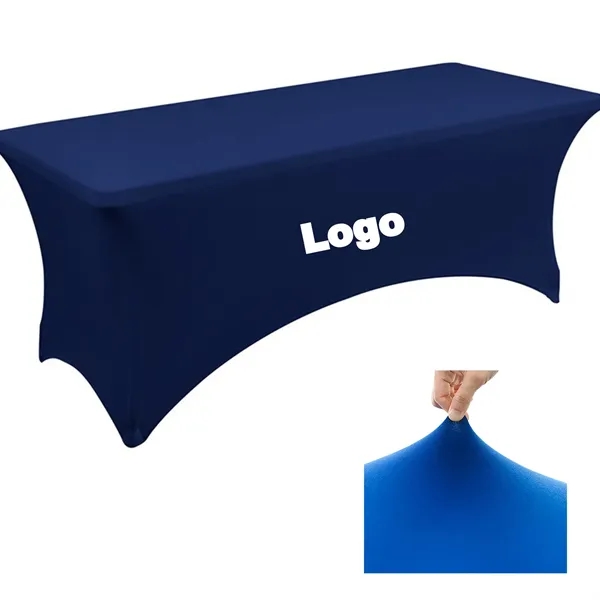6 Ft Spandex Tablecloths For Rectangle Tables - 6 Ft Spandex Tablecloths For Rectangle Tables - Image 0 of 1