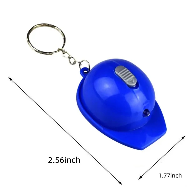 3 In 1 Hard Hat Bottle Opener Flashlight Keychain - 3 In 1 Hard Hat Bottle Opener Flashlight Keychain - Image 1 of 1
