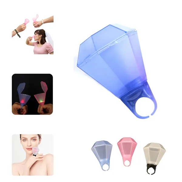 LED Light Up Ring Plastic Cup - LED Light Up Ring Plastic Cup - Image 1 of 7