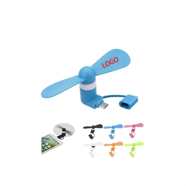 Mini Handheld USB Fan - Mini Handheld USB Fan - Image 0 of 4
