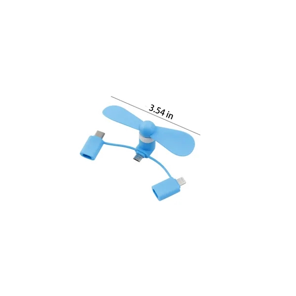 Mini Handheld USB Fan - Mini Handheld USB Fan - Image 1 of 4