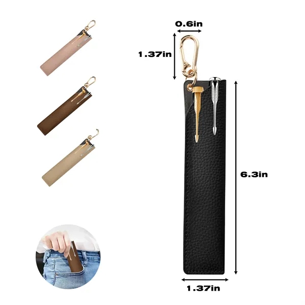 Leather Stylus Case - Leather Stylus Case - Image 1 of 3