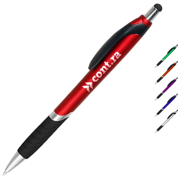 Plastic Pens with Screen Touch Stylus - Plastic Pens with Screen Touch Stylus - Image 0 of 6