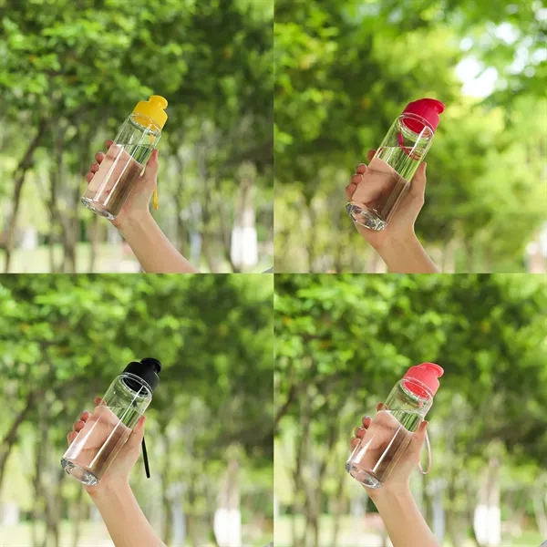 Lightweight Clear Sports Bottle - Lightweight Clear Sports Bottle - Image 6 of 7