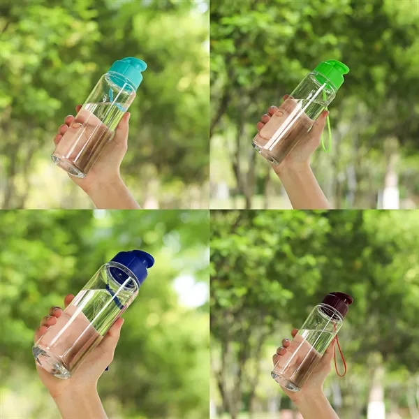 Lightweight Clear Sports Bottle - Lightweight Clear Sports Bottle - Image 7 of 7