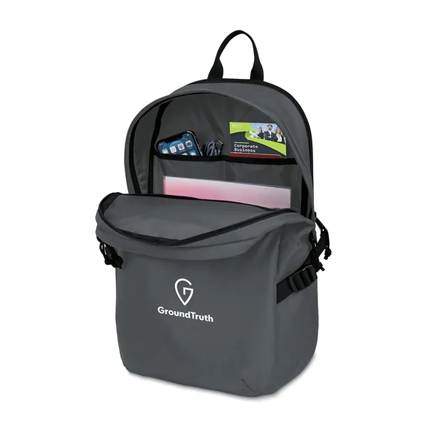 Renew rPET Computer Backpack - Renew rPET Computer Backpack - Image 14 of 19