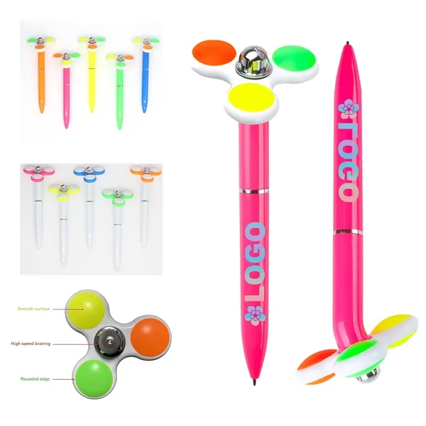Fun Fingertip Gyro Ballpoint Pen - Fun Fingertip Gyro Ballpoint Pen - Image 0 of 3