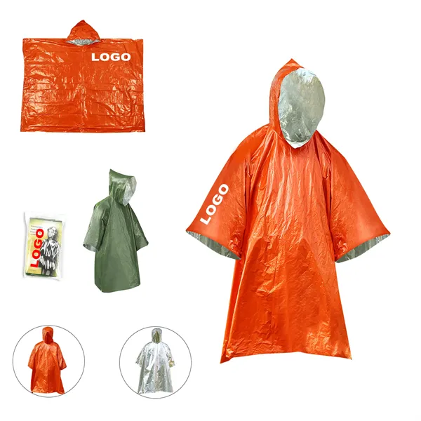 Insulated Hiking Emergency Raincoat - Insulated Hiking Emergency Raincoat - Image 0 of 5