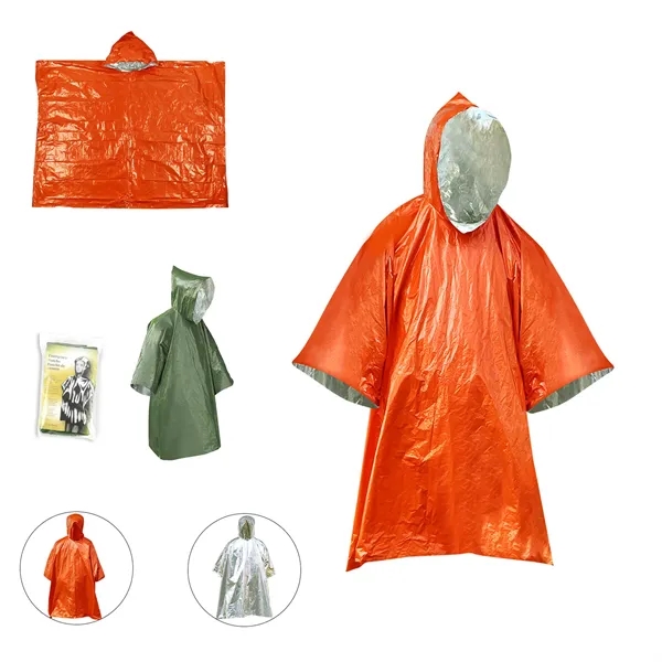 Insulated Hiking Emergency Raincoat - Insulated Hiking Emergency Raincoat - Image 1 of 5