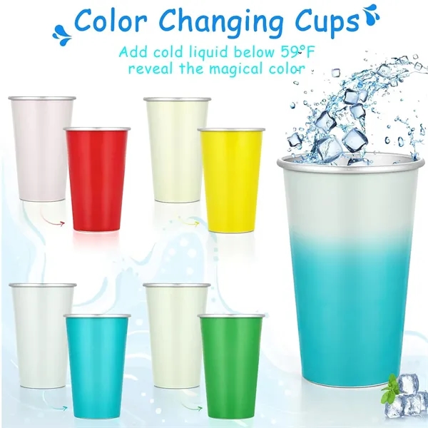 16 Oz Changing Ball Aluminum Cups - 16 Oz Changing Ball Aluminum Cups - Image 3 of 6