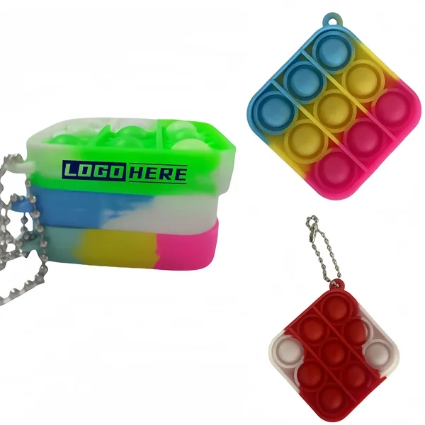 Pop Ease Keychain Fidget Toy - Pop Ease Keychain Fidget Toy - Image 0 of 2