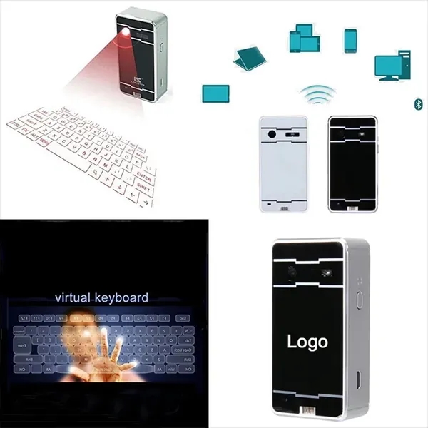 Wireless Bluetooth Laser Projection Keyboard - Wireless Bluetooth Laser Projection Keyboard - Image 1 of 4
