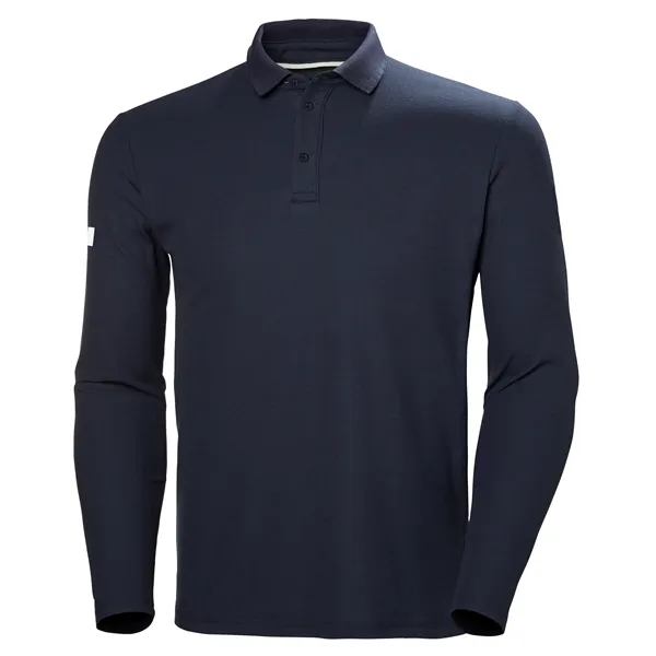 Helly Hansen Men's Crewline Long Sleeve Polo - Helly Hansen Men's Crewline Long Sleeve Polo - Image 1 of 1