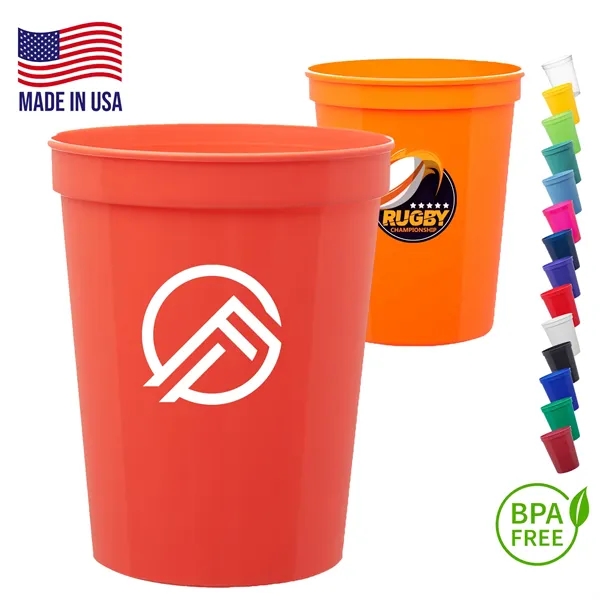 16 oz. USA Made Stadium Cup - 16 oz. USA Made Stadium Cup - Image 0 of 23