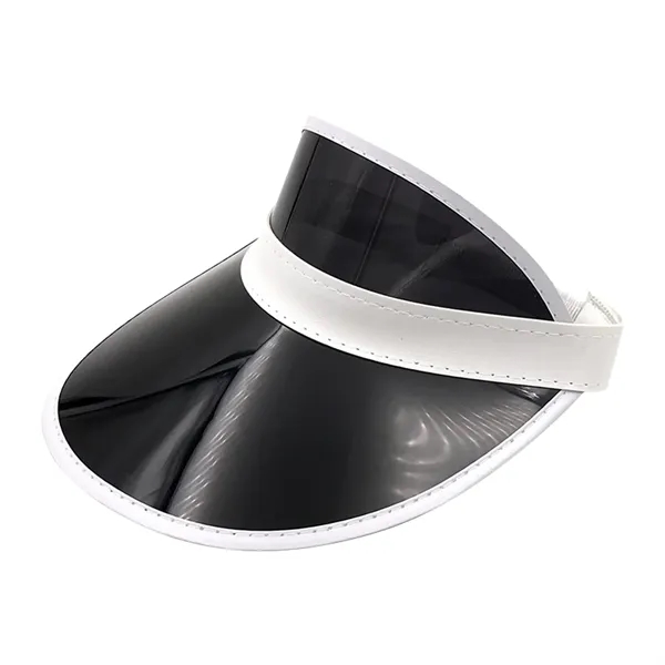 Plastic Clear Sun Visors with UV Protection - Plastic Clear Sun Visors with UV Protection - Image 1 of 12