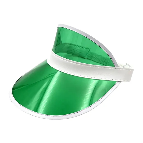 Plastic Clear Sun Visors with UV Protection - Plastic Clear Sun Visors with UV Protection - Image 3 of 12