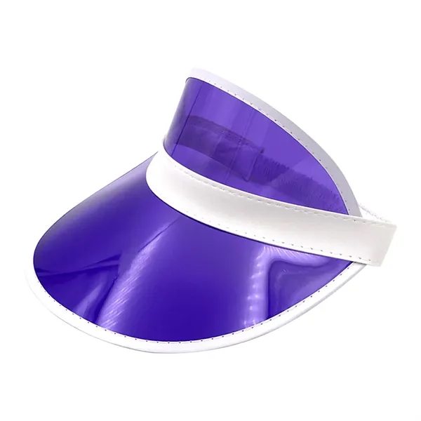 Plastic Clear Sun Visors with UV Protection - Plastic Clear Sun Visors with UV Protection - Image 6 of 12