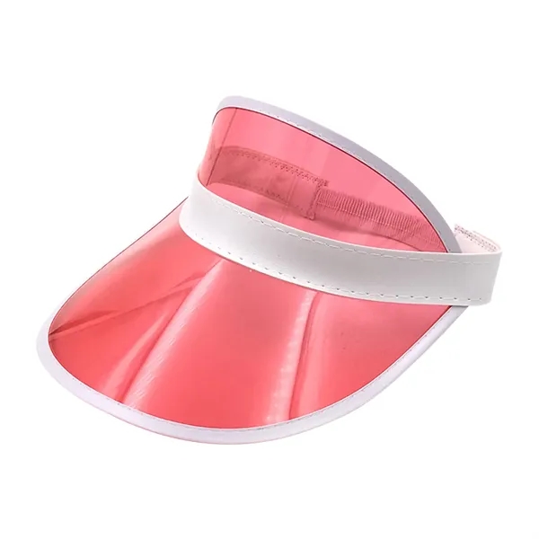 Plastic Clear Sun Visors with UV Protection - Plastic Clear Sun Visors with UV Protection - Image 8 of 12
